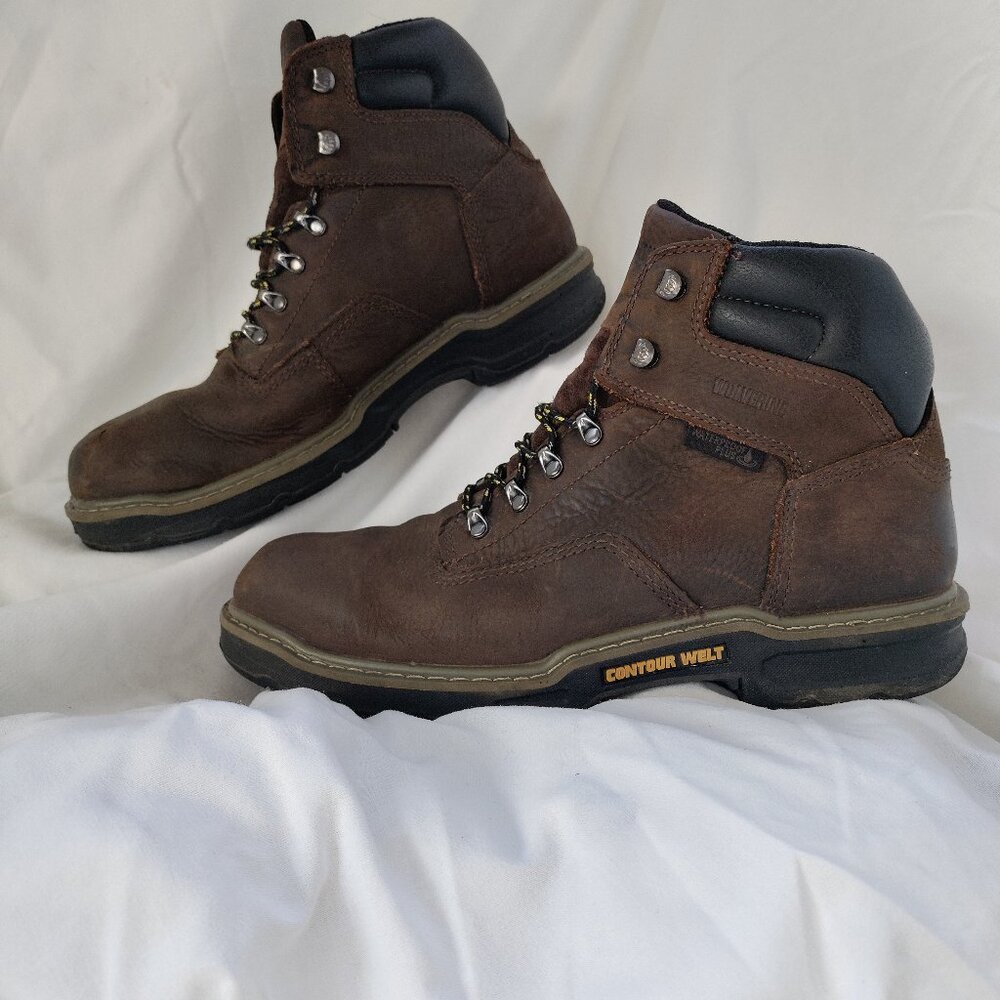 Men's Wolverine Bandit 6in WP Work Boots - Brown